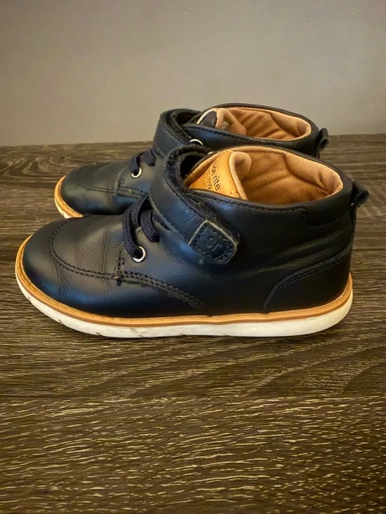 Stride Rite Navy Boots - Picture 3 of 5